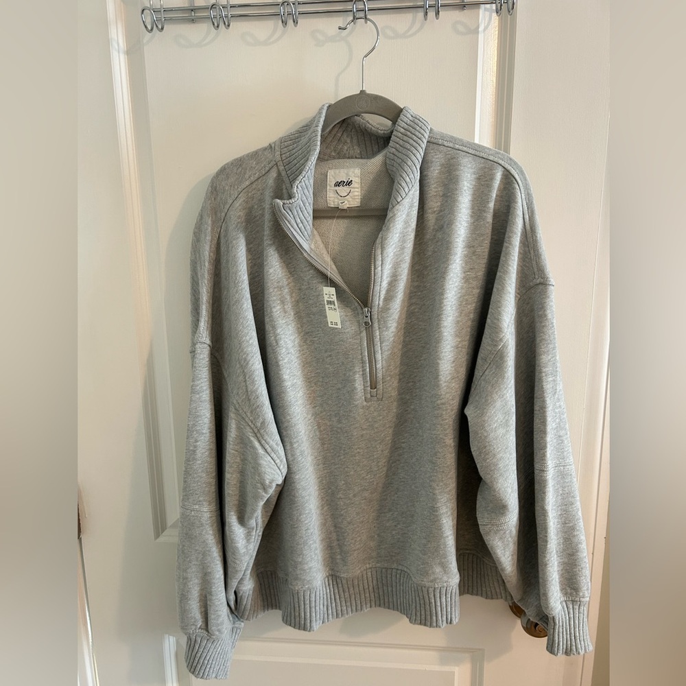 Aerie Quarter Zip Sweatshirt